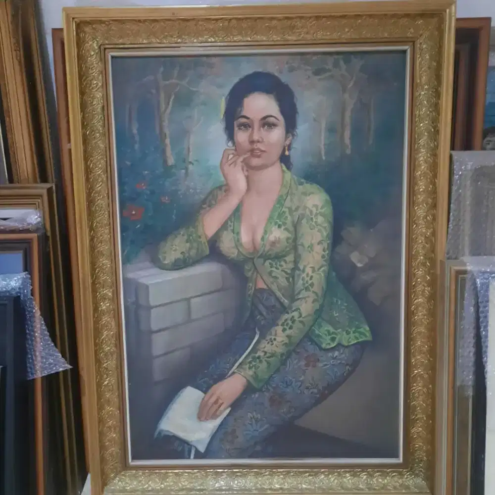 Lukisan pelukis indonesia Heroe 1980