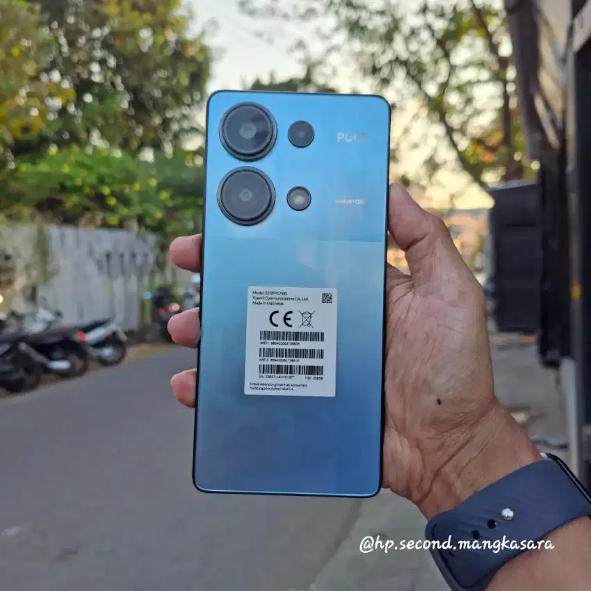 Poco M6 pro ram 8/256GB mulus lengkap dan normal semua