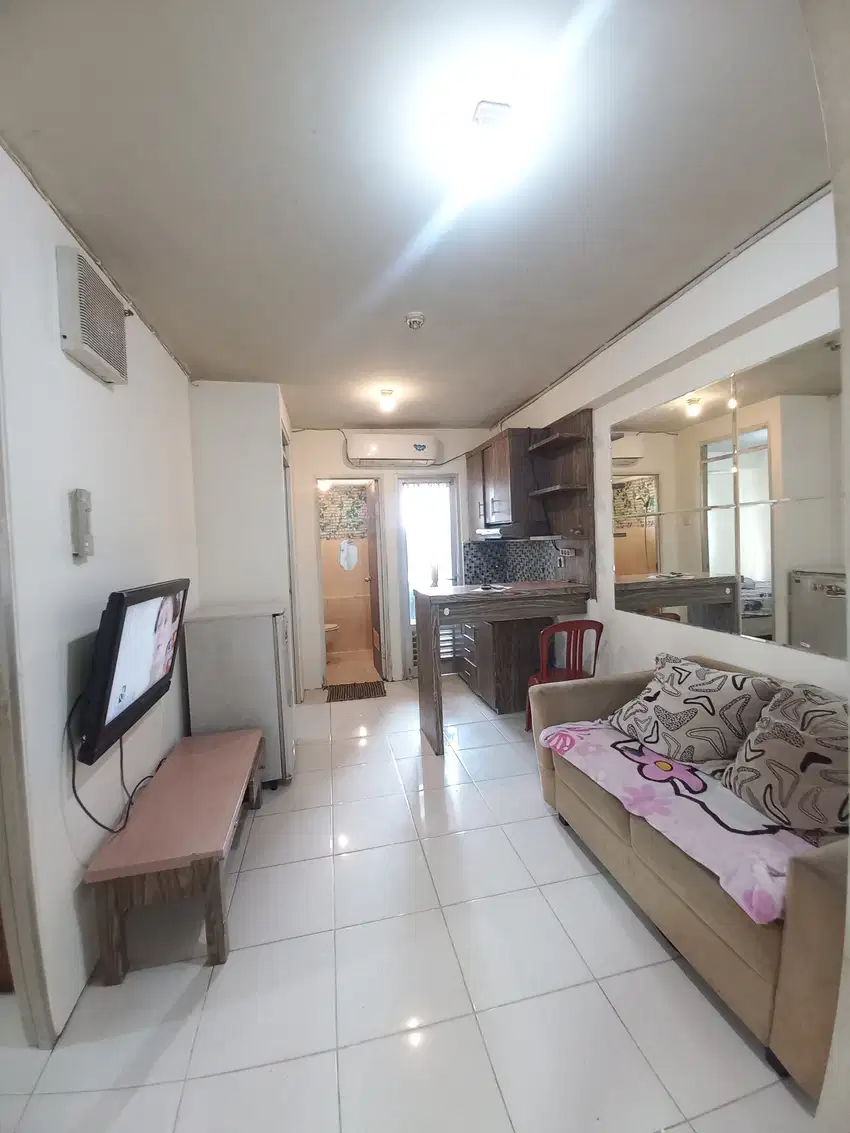 Sewa apartemen gading nias EMERALD type 2kamar full furnished lt 22