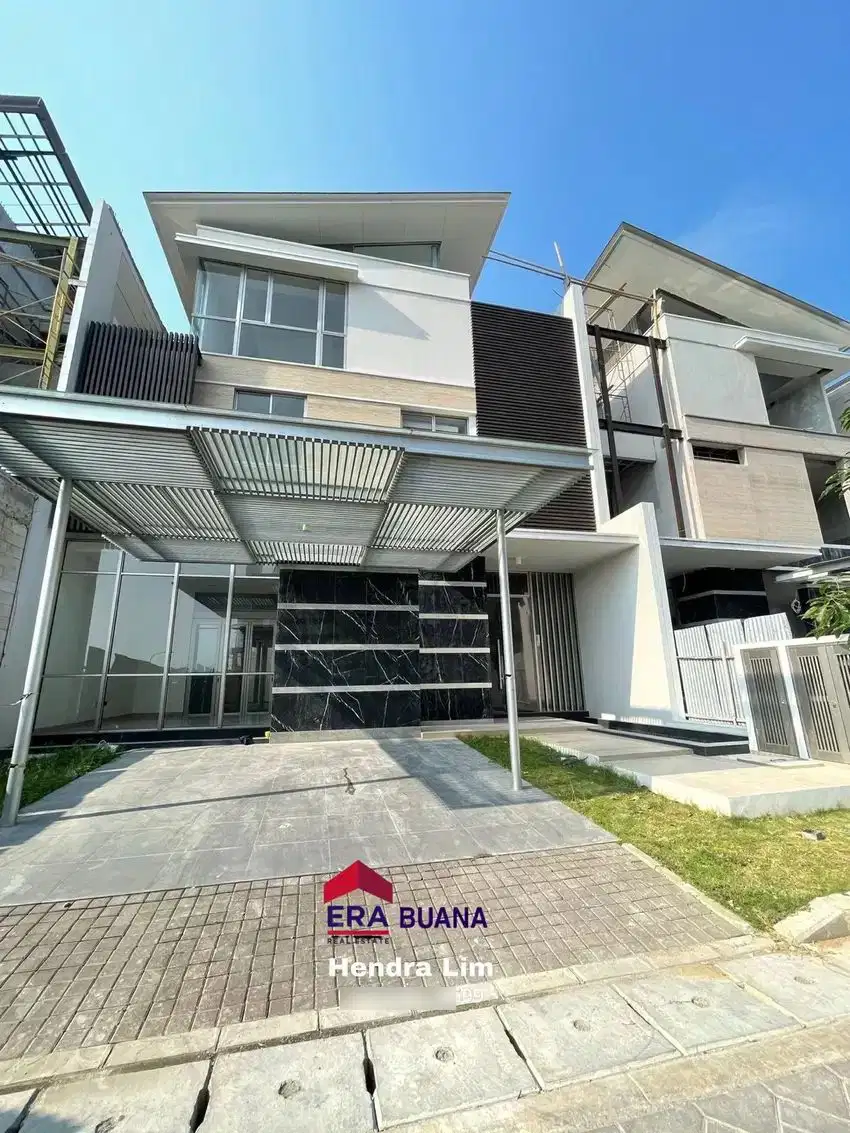 Rumah Golf Island PIK Mozart Lotus Uk 12x25 3lt Hrg 13,5M bs KPR