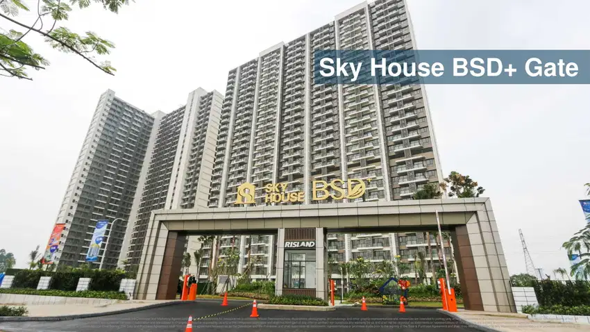 Apartemen Sky House Siap Huni dan Furnish Dekat AEON mall BSD City