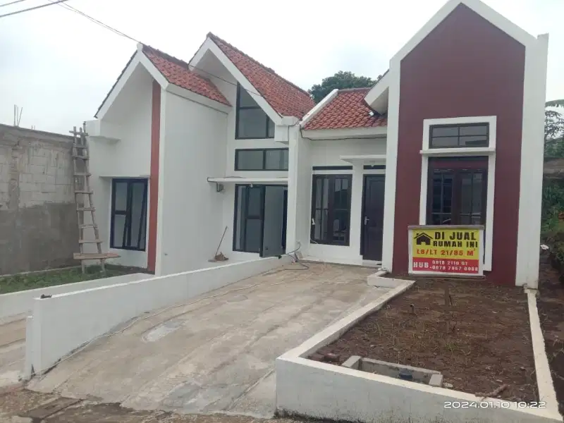 Rumah sangat murah, free desain, bisa di cicil syarat ktp