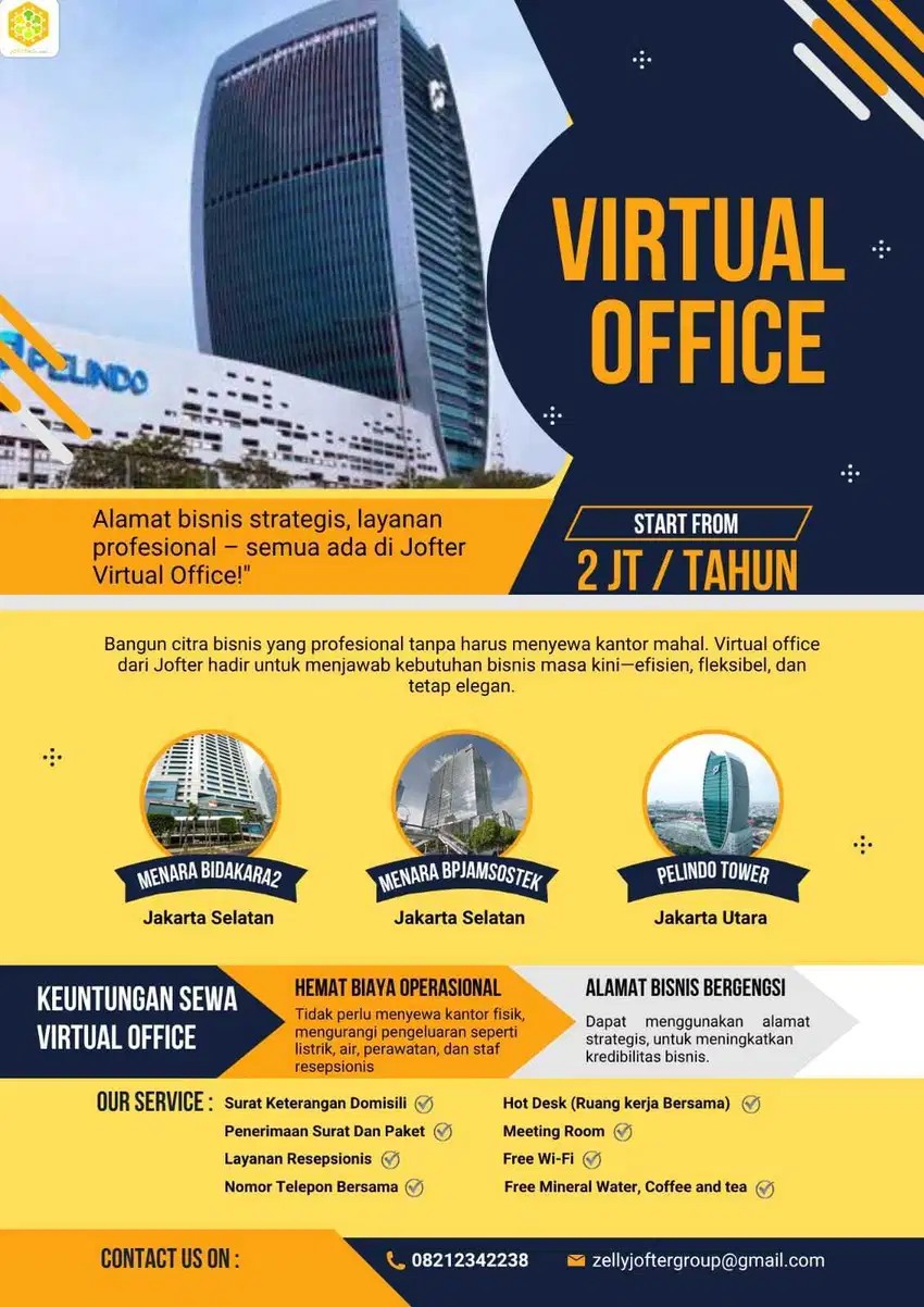 Sewa Virtual Office Jofter Group