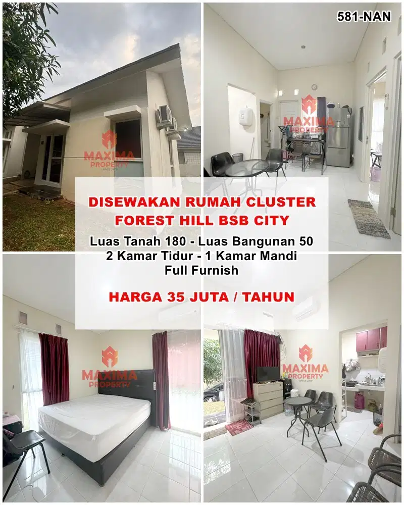 rumah di forest hill bsb city