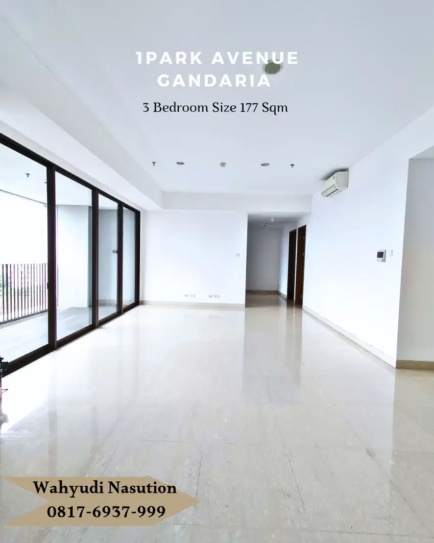 Dijual Apartment 1Park Avenue Gandaria Special Unit 3 Bedroom