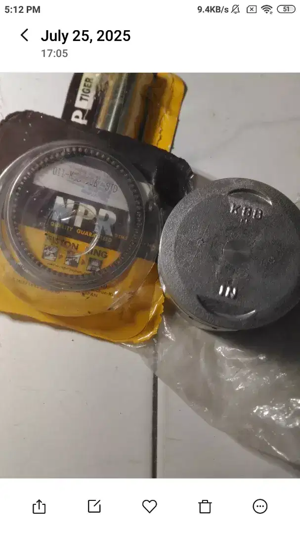 Piston tiger (std) NPP+ Kaze ov 200 (55,5) ENR