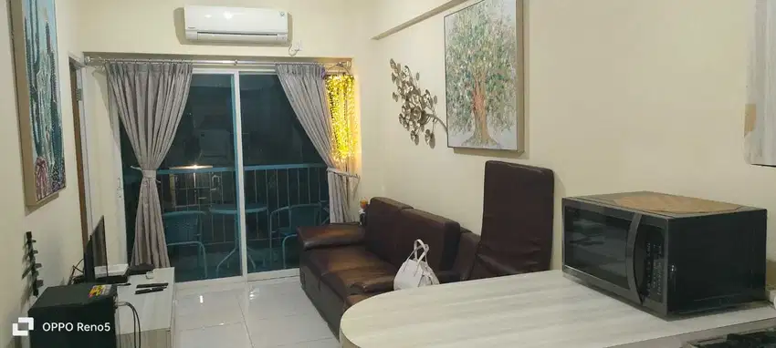 DISEWAKAN APARTEMEN PUNCAK BUKIT GOLF Tinggal Bawa Koper 2BR + AC