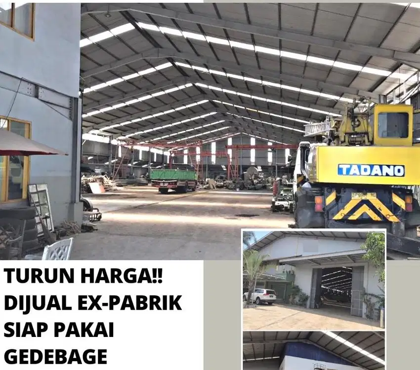Jual EX Pabrik Baja Di GedeBage Pabrik Gede Bage Bandung Siap Bakai