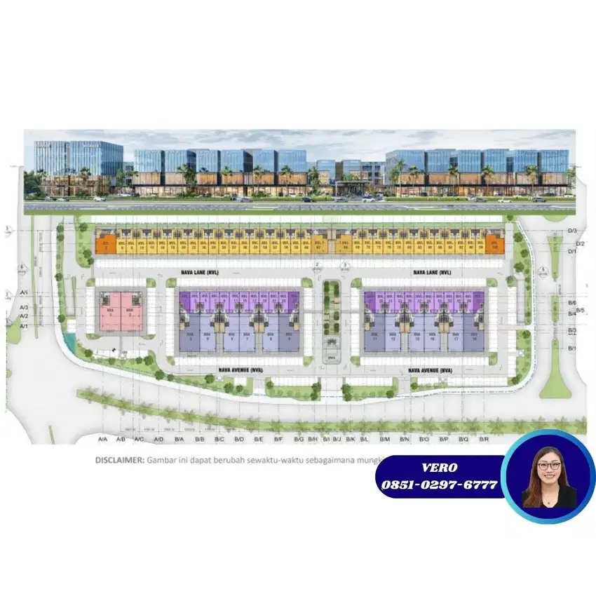 Office Building Premium 6x18 Central Bsd Navapark Business Suites