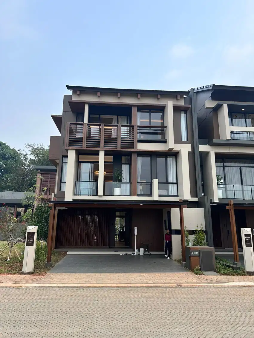 Rumah Bagus di Lokasi Ramai Design Jepang Wynyard di BSD City