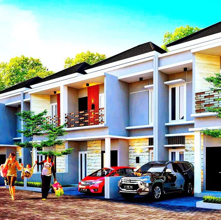 Harga Promo 49 unit rumah cluster mewah di Solo baru