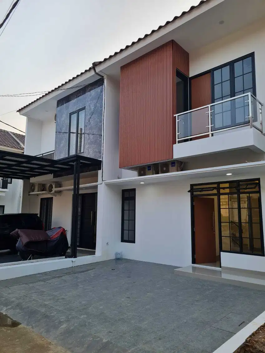 Dijual Rumah Baru Bangunan Indent Dalam Cluster Jatibening Bekasi