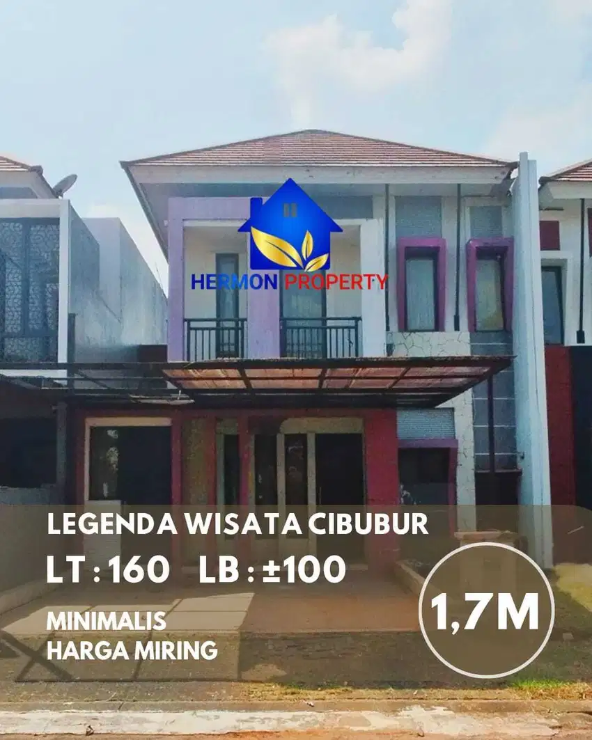 Legenda Wisata cibubur Harga DIbawah Pasar , Ruangan Plong , Bisa KPR