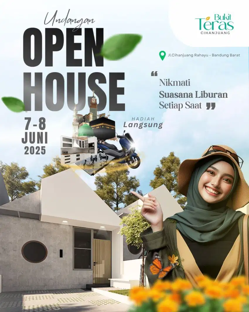 Rumah Minimalis Cihanjuang Harga di Bawah Pasar, Buktikan Sendiri