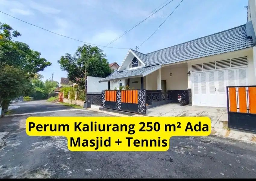 Perumahan Kaliurang luas 250 Ada Masjid dan Tennis Court