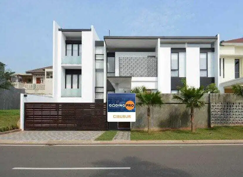 RUMAH MEWAH DI KOTA WISATA CIBUBUR Full furnish