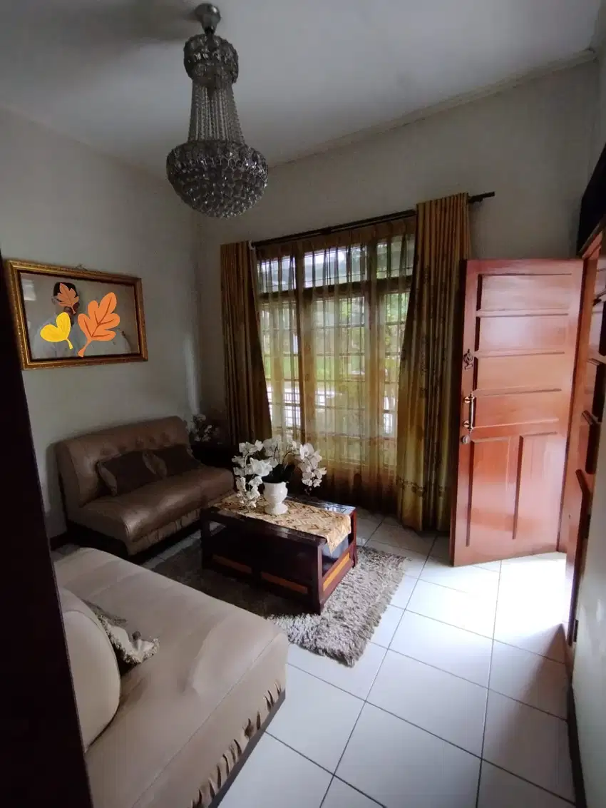 Rumah 1 Lantai Taman Asri di Gunungbatu dekat Gerbang Tol Pasteur