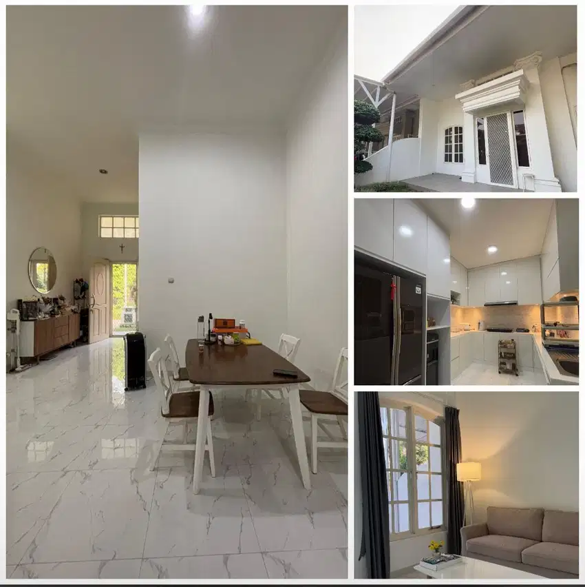 Murah Rumah 1.5 Lantai Sudah Renovasi Semi Furnish di Palma Classica