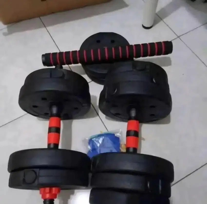 [New] Dumbel Barbel Angkat Beban 20kg