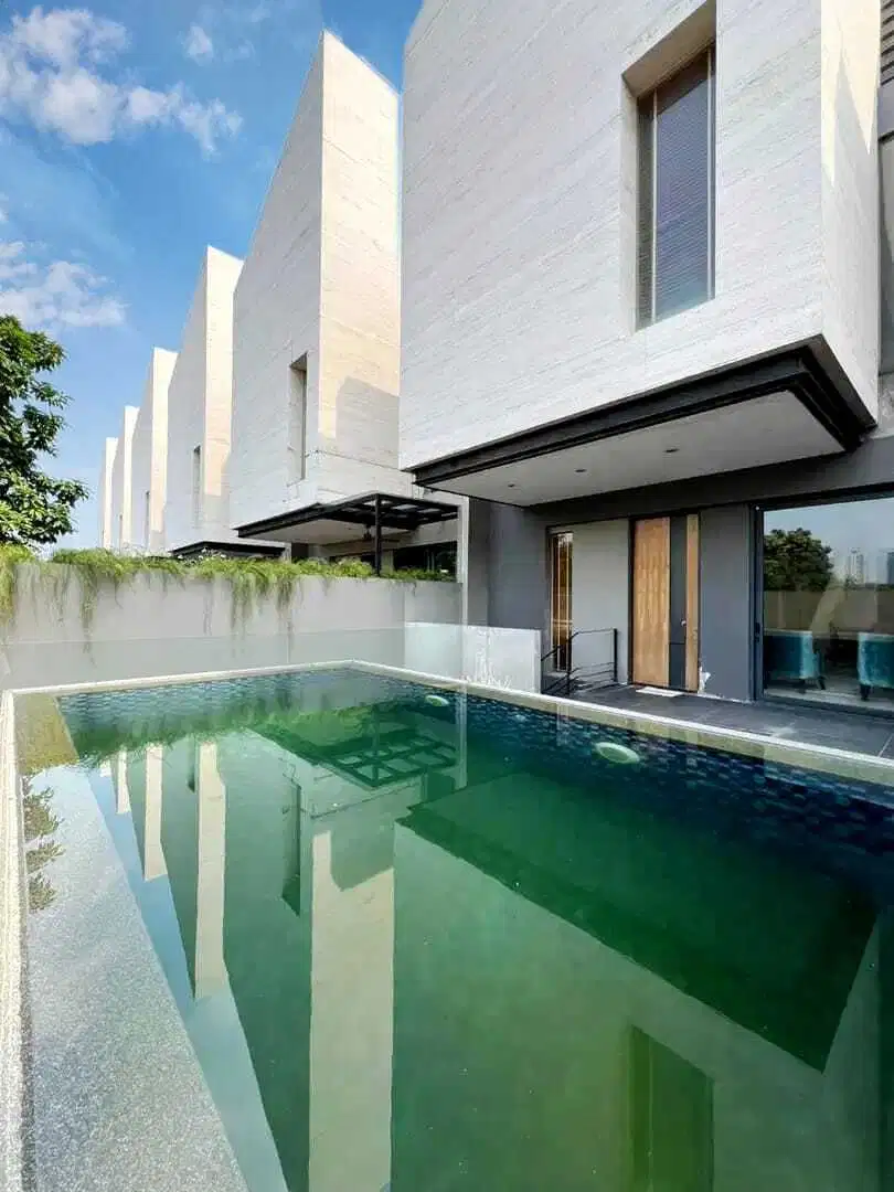 ZN36 Rumah Modern Tropical Mewah Cipete Cilandak Jakarta Selatan