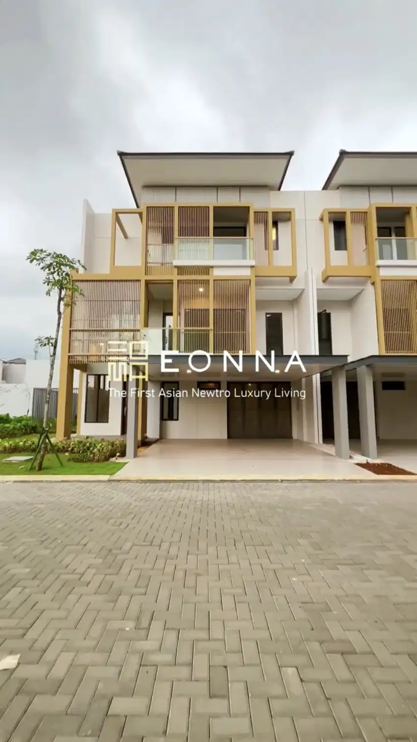 Jual cepat rumah mewah 3 lantai Eonna BSD cluster Aerra Gading Serpong