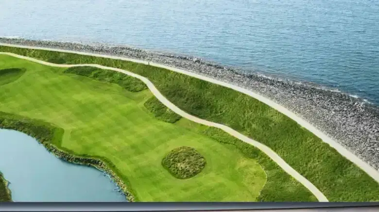 Dijual kavling mozart golf island view golf & danau ukuran langka