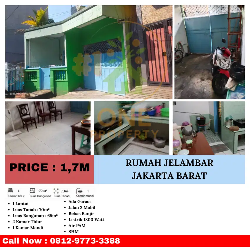 Rumah di Jelambar - Jakarta Barat