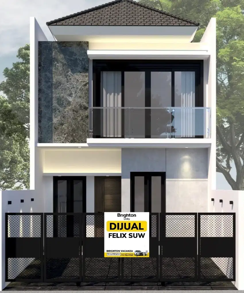 Jual Rumah 2 lt @ Darmo indah Timur