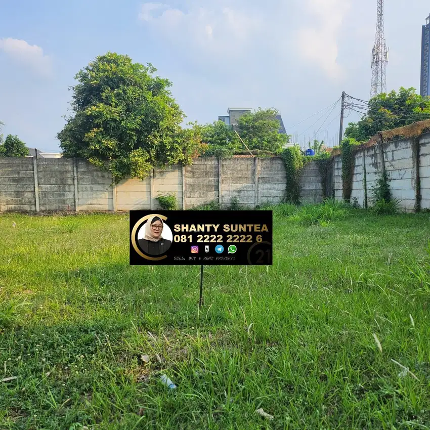 Kavling Siap Bangun Dijual Nego di Kebayoran Bintaro Sektor 7 JS-14925