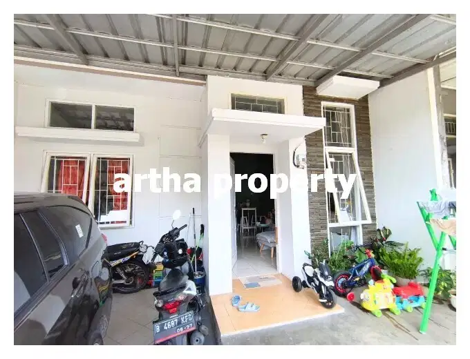 DIJUAL RUMAH SECOND PAMULANG DALAM CLUSTER, ROW JALAN 2 MOBIL