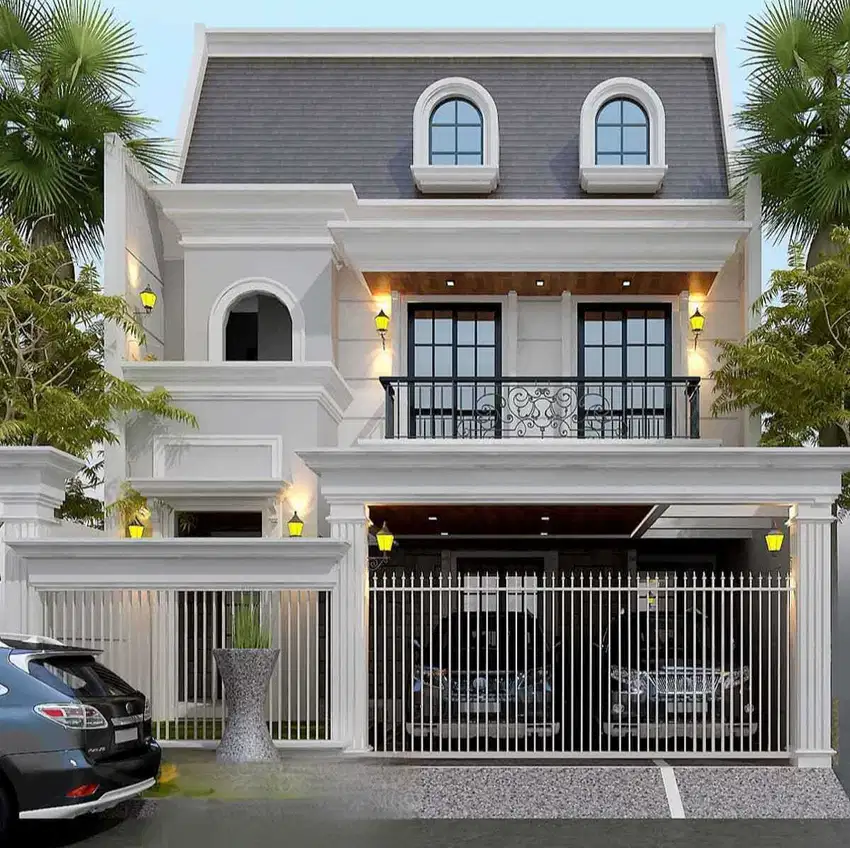 ND132 Rumah American Classic Akses 2 Mobil Tebet Jakarta Selatan