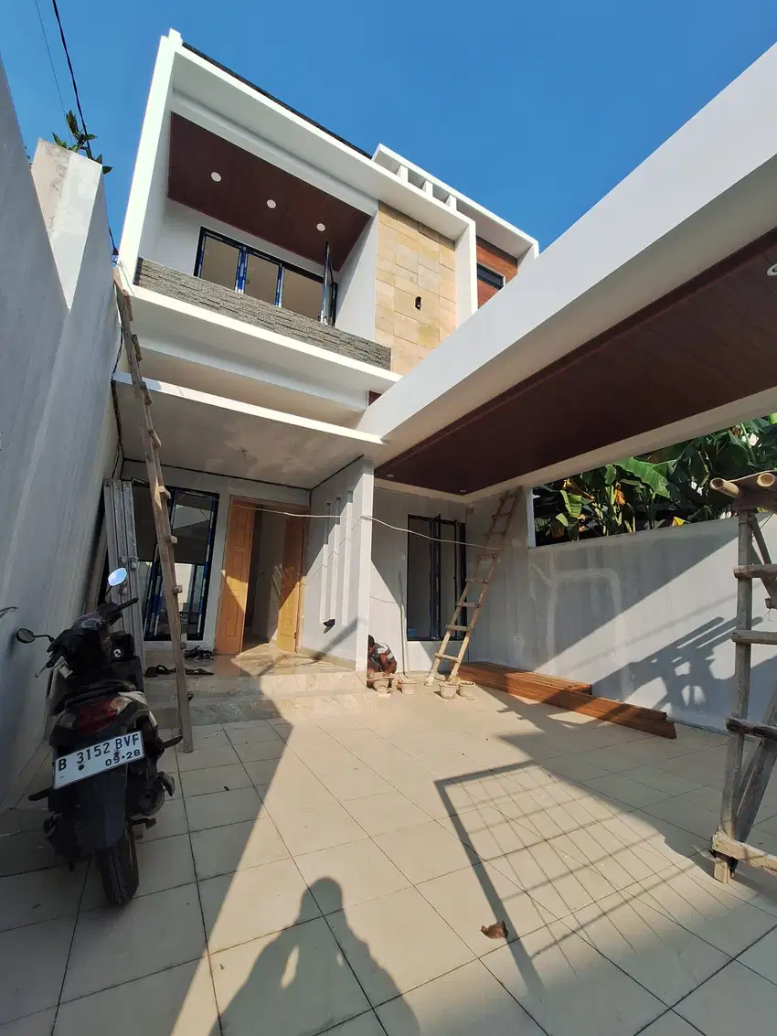 ZN28 Rumah Modern 150 m2 Murah Pondok Kelapa Jakarta Timur