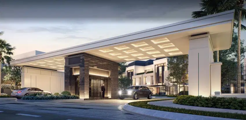 TRESOR BSD RUMAH MEWAH 3 LANTAI DENGAN PRIVATE LIFT DAN ROOFTOP