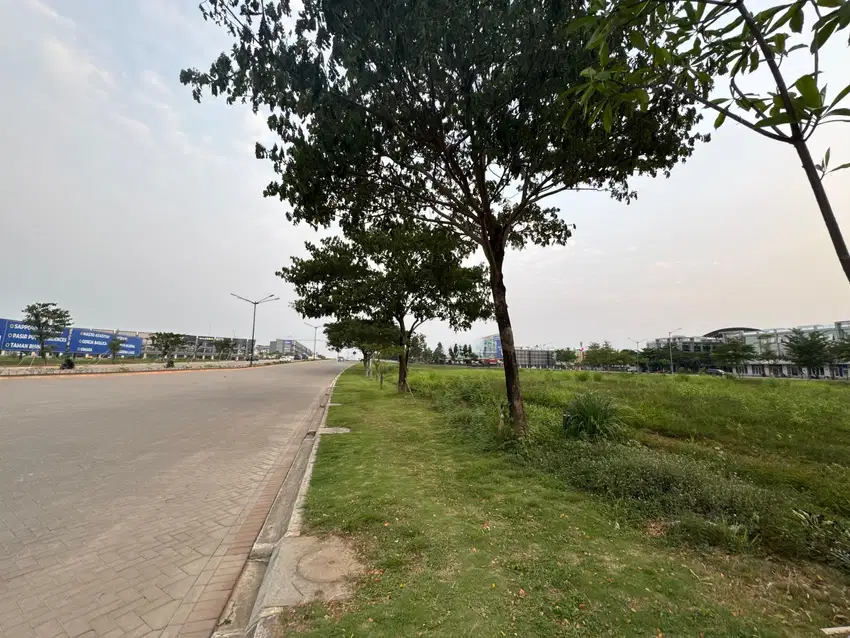 Kavling Komersial Big Box PIK 2 2182m2 Strategis Hadap Jalan Raya