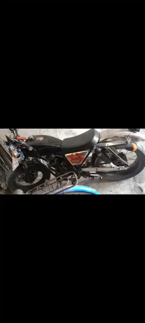 Di jual motor scorpio costum