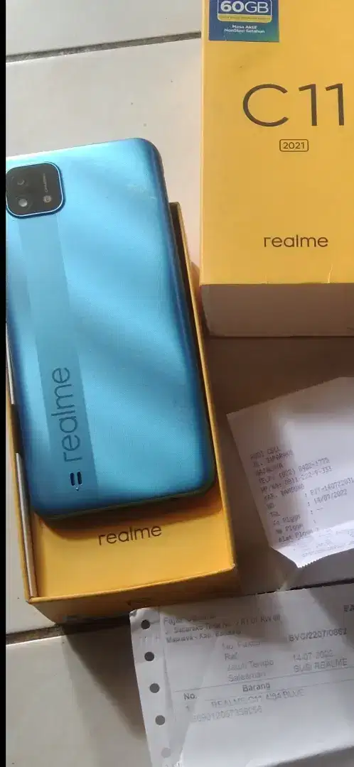Realme RAM 4/64Gb lengkap
