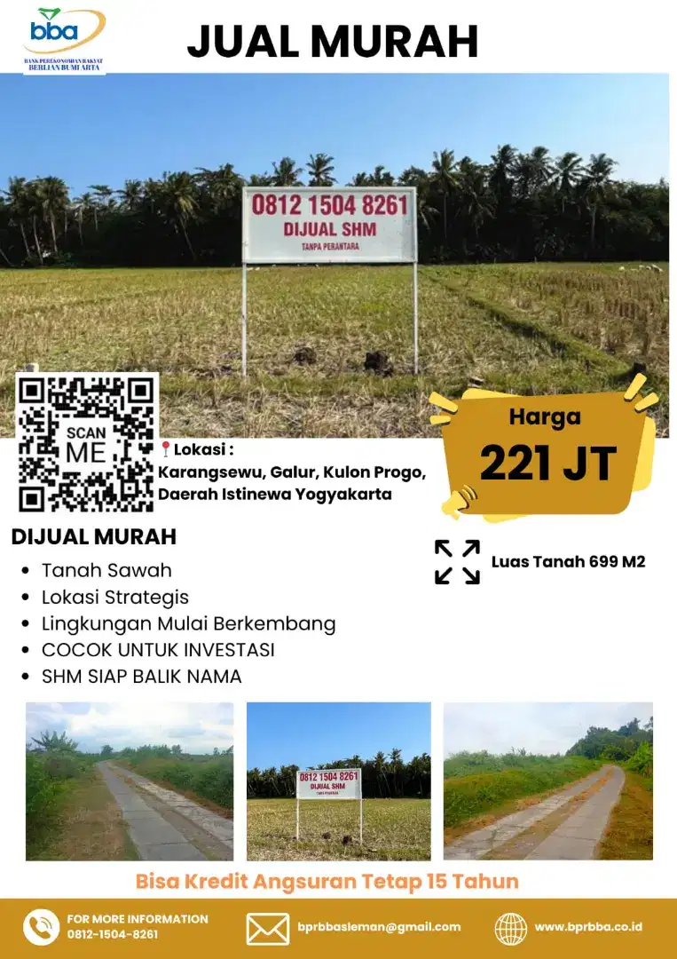 DIJUAL TANAH MURAH