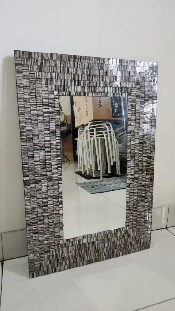 Cermin Mozaik persegi panjang