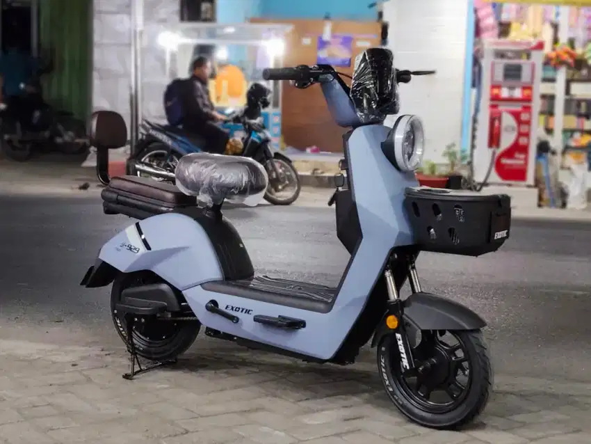SEPEDA LISTRIK EXOTIC EV929 RAMAH LINGKUGAN, PRAKTIS DAN MURAH