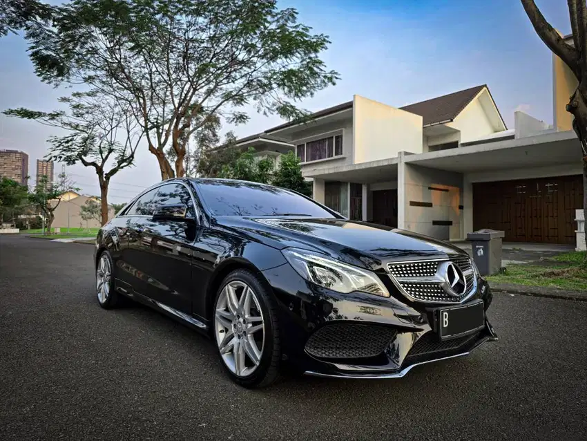 TERMURAH! MERCY E250 COUPE AMG 2013 (HARGA CASH) BLACK ON BEIGE