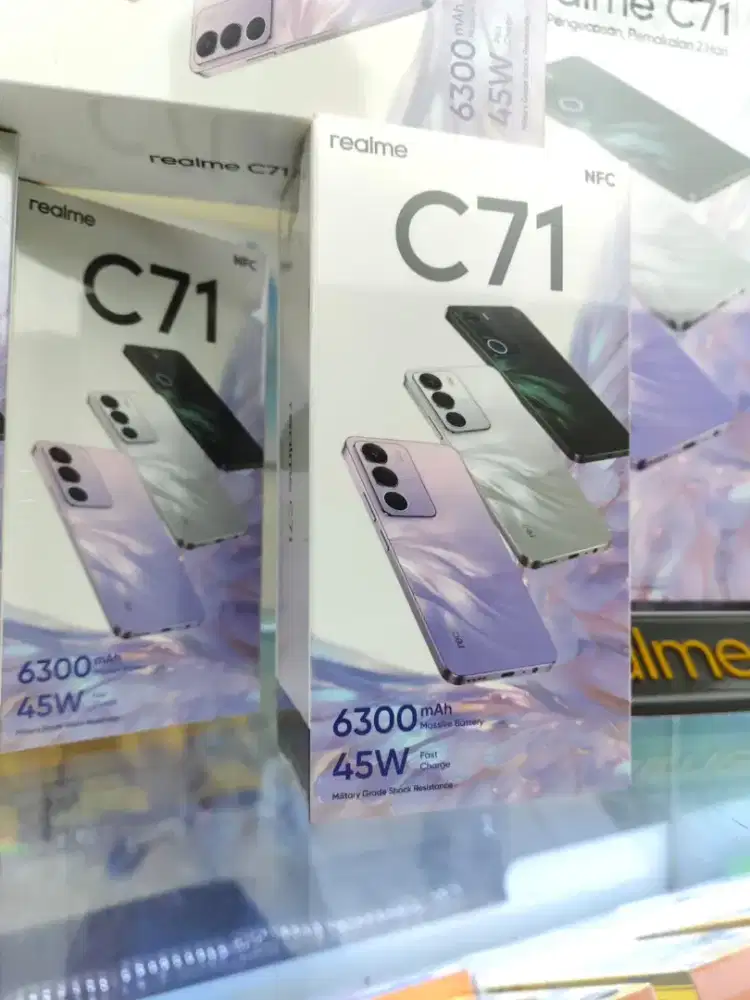Realme C71 4GB/128GB,Baru,Segel Box,Garansi Resmi,Original