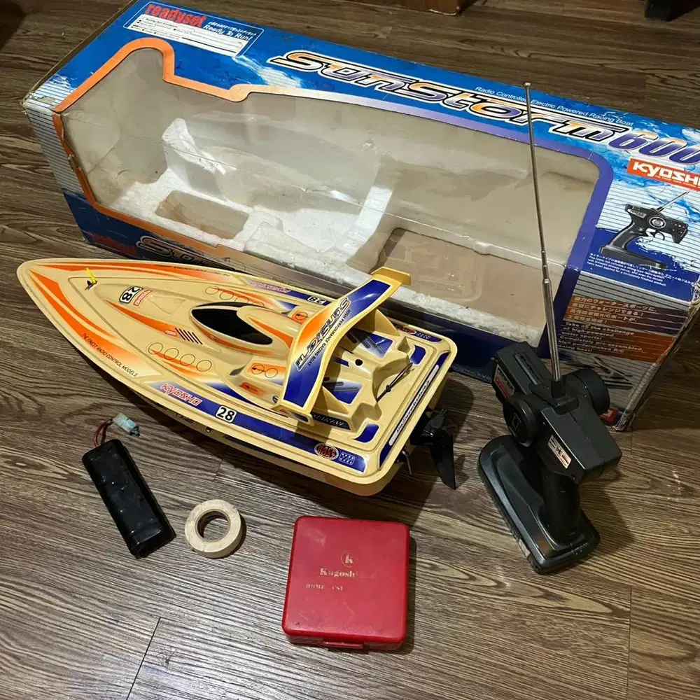 rc kyosho sunstorm 600 original japan fullset