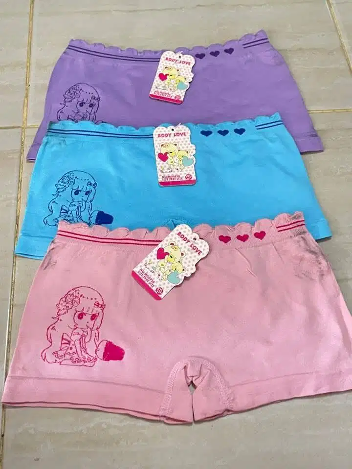 celana dalam boxer anak perempuan