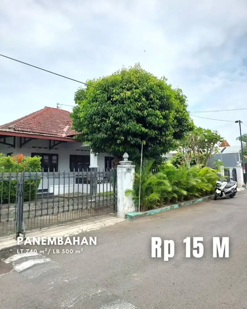 Dijual Rumah Luas dan Adem di Lingkungan Kraton