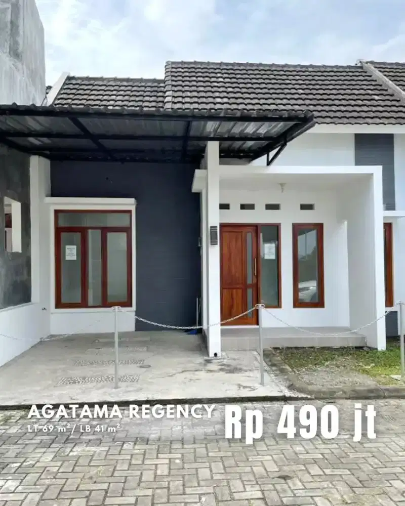 Dijual Rumah Modern Minimalis di Agatama Regency Banguntapan