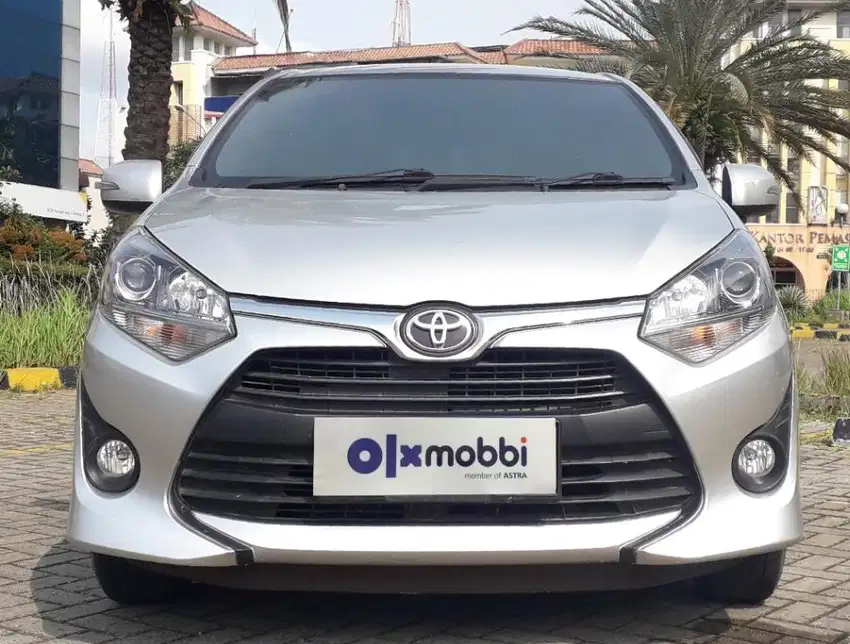 TDP 6,JT Toyota Agya 1.2 G Bensin-MT Silver 2018