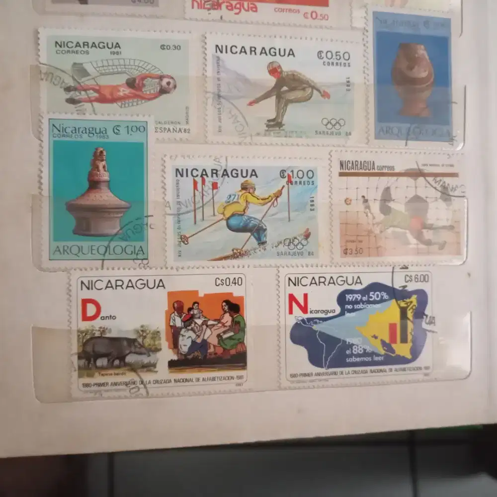 Koleksi Pribadi Perangko / Filateli Luar Negeri Nicaragua