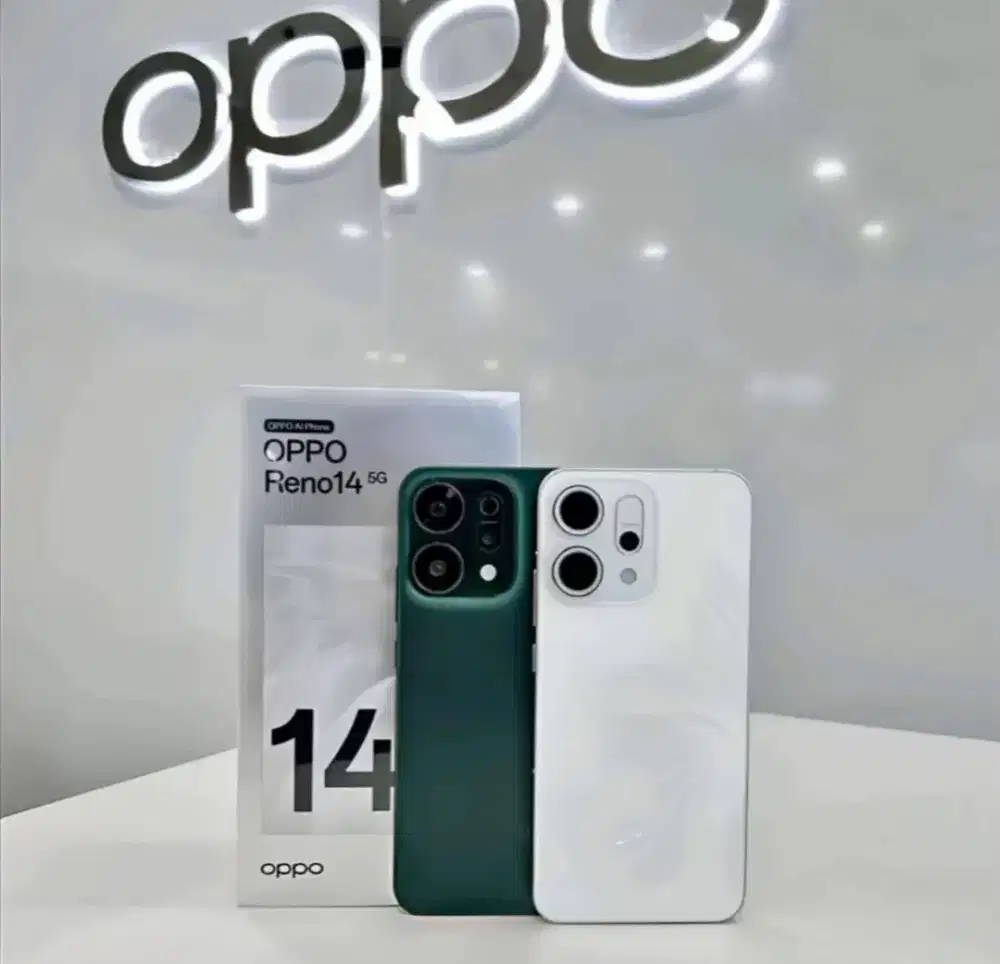 (New) Oppo Reno 14 5G 12/256gb (Promo Gratis 2x Angsuran)