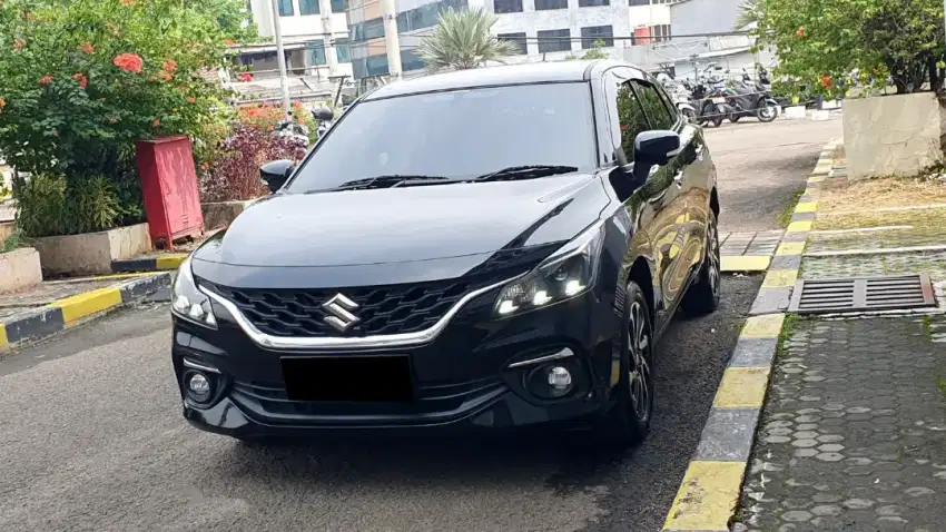 Km13rb suzuki baleno hatchback 2024 hitam pajak panjang tgn 1