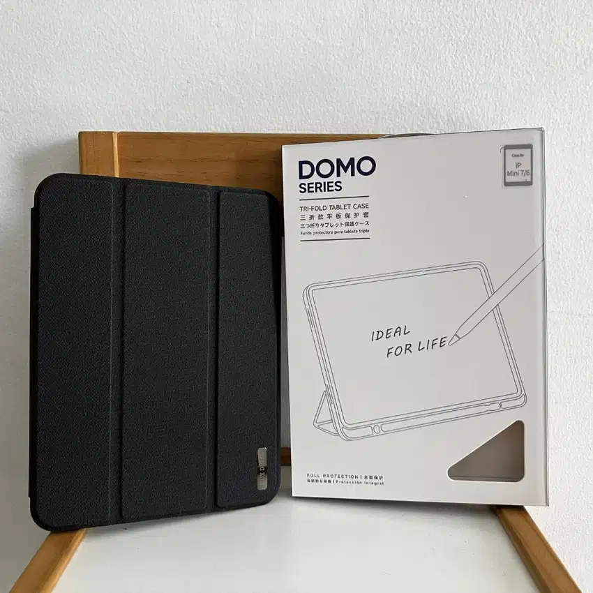Flip Cover iPad mini 7 2024 6 Merk Dux Ducis Domo Magnet Auto Lock